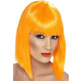 Short Wigs Smiffys Glam Wig Neon Orange