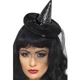 Halloween Hats Fancy Dress Smiffys Mini Witches Hat