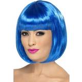 Blue Wigs Smiffys Partyrama Wig Blue