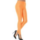 Orange Fancy Dresses Smiffys 80's Disco Spandex Leggings Neon Orange