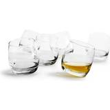 Sagaform Glasses Sagaform rounded bottom Whisky Glass 20cl 6pcs