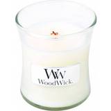Woodwick White Tea & Jasmine Mini Scented Candle 85g