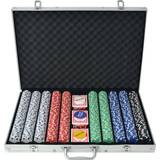 Gambling Games Board Games vidaXL Poker Set with 1000 Chips