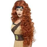 Medieval Long Wigs Fancy Dress Smiffys Medieval Warrior Queen Wig