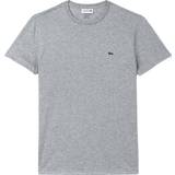 Lacoste Crew Neck Pima Cotton Jersey T-shirt - Silver Chine
