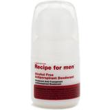 Recipe for Men Toiletries Recipe for Men Alcohol Free Antiperspirant Deo 60ml 1-pack