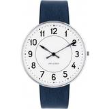 Arne Jacobsen Leather - Men Wrist Watches Arne Jacobsen Station (53402-2004)