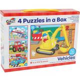 Galt 4 Puzzles in a Box Vehicles