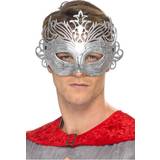 Around the World Eye Masks Fancy Dress Smiffys Colombina Silver Mask