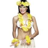 Yellow Accessories Fancy Dress Smiffys Hawaiian Set