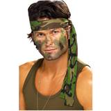 Green Accessories Fancy Dress Smiffys Army Headband