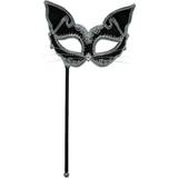Eye Masks Fancy Dress on sale Bristol Womens Cat Eye Mask on Stick