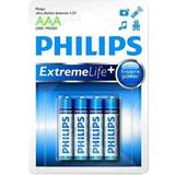 Philips Batteries - Camera Batteries Batteries & Chargers Philips LR03E4B/10 4-pack