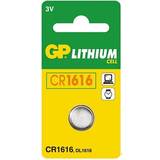 Batteries - Button Cell Batteries/Camera Batteries Batteries & Chargers GP Batteries CR1616