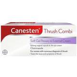 Bayer Intimate Products - Yeast Infection Medicines Canesten Thrush Combi Soft Gel Pessary & External Capsule, Cream