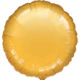 Amscan Foil Ballon Round Standard Metallic Gold