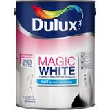 Dulux matt emulsion paint pure brilliant white Dulux Magic White Matt Ceiling Paint, Wall Paint Brilliant White 5L