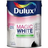 Dulux silk emulsion Dulux Magic White Silk Wall Paint Pure Brilliant White 5L