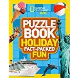 Puzzle Book Holiday: Brain-tickling quizzes, sudokus, crosswords and wordsearches (National Geographic Kids Puzzle Books) (Paperback, 2018)
