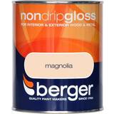Berger Metal Paint Berger Non Drip Gloss Metal Paint, Wood Paint Beige 0.75L