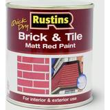 Rustins Floor Paints Rustins Quick Dry Brick & Tile Floor Paint Red 0.5L