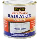 Rustins Paint Rustins Quick Dry Radiator Paint White 0.25L