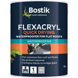 Bostik Paint Bostik Flexacryl Quick Drying Roof Paint Grey 5L