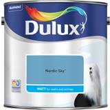 Dulux Blue - Wall Paints Dulux Matt Wall Paint Nordic Sky 2.5L