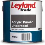 Leyland Trade Acrylic Primer Undercoat Wood Paint White 2.5L