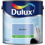 Dulux Blue Paint Dulux Silk Wall Paint Blue Babe 2.5L