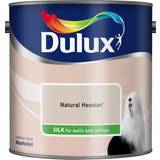 Dulux Ceiling Paints - Grey Dulux Silk Ceiling Paint, Wall Paint Natural Hessian 2.5L