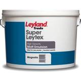 Leyland Trade Ceiling Paints Leyland Trade Super Leytex Matt Wall Paint, Ceiling Paint Magnolia 15L