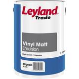 Leyland Trade Vinyl Matt Wall Paint, Ceiling Paint Magnolia 5L
