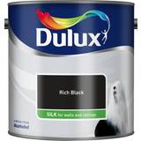 Dulux Silk Wall Paint Rich Black 2.5