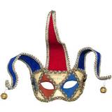 Blue Masks Smiffys Venetian Musical Jester Eyemask