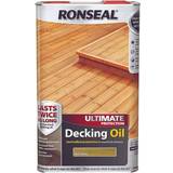 Ronseal Green - Outdoor Use Paint Ronseal Ultimate Protection Decking Oil Green 5L