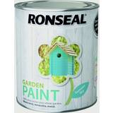 Ronseal Blue - Outdoor Use Paint Ronseal Garden Wood Paint Summer Sky 0.75L