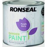 Purple Paint Ronseal Garden Wood Paint Purple 0.25L