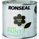 Cheap Ronseal Brown Paint Ronseal Garden Wood Paint Oak 0.25L