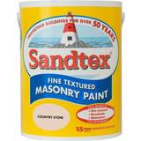 Sandtex masonry paint Sandtex Fine Textured Masonry Concrete Paint Country Stone 5L