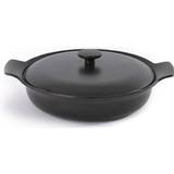 Berghoff Shallow Casseroles Berghoff Ron Cast Iron with lid 3.3 L 28 cm