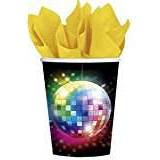 Amscan Paper Cup Disco Fever 70s 266ml 8-pack