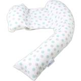 Dreamgenii Pregnancy Support & Feeding Pillow Geo Grey/Aqua