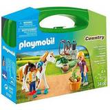 Playmobil Play Set Playmobil Horse Grooming Carry Case 9100