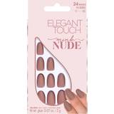 Oval False Nails Elegant Touch Nude Collection Mink Nails 24-pack