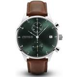 About Vintage 1815 Chronograph Steel/Green Sunray