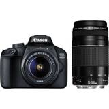 Digital Cameras Canon EOS 4000D + EF-S 18-55mm + EF 75-300mm