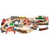 Wooden Toys Toy Vehicles BRIO Deluxe Railway Set 33052