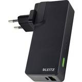 Batteries & Chargers Leitz Complete USB Travel Wall Charger and Power Bank 3000mAh