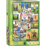 Sports Classic Jigsaw Puzzles Eurographics Golf Around the World 1000 Pieces